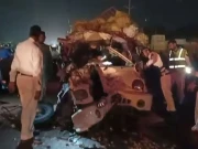 کراچی؛ تیز رفتار لوڈنگ شہزور ٹرک ٹریلر سے ٹکرا گیا، ڈرائیور جاں بحق
