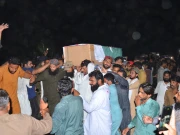 مریدکے میں بھارتی حملے میں شہید ڈاکٹر خالد اور خادم مدثر کی تدفین