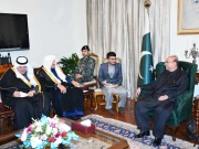  صدر مملکت کا سعودی وفد سے ملاقات میں مشرق وسطیٰ کی صورتحال پراظہار تشویش