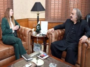 برطانوی ہائی کمشنر کی وزیراعلیٰ کے پی علی امین گنڈپور سے ملاقات، باہمی دلچسپی کے امور پر تبادلہ خیال