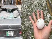 اسلام آباد میں شدید بارش، ژالہ باری کا امکان، شہریوں کو انتباہ جاری