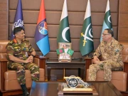 جنرل ساحر شمشاد مرزا سے بنگلا دیش کے لیفٹیننٹ جنرل کی ملاقات، پاک افواج کی پیشہ وارانہ صلاحیتوں کو سراہا