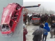 چترال میں مسافر کوچ حادثہ، دو افراد جاں بحق