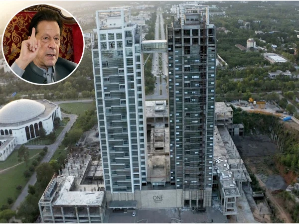 بانی پی ٹی آئی کے ون کانسٹی ٹیوشن ایونیو میں اپارٹمنٹ کے حوا