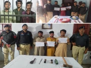 ٹرین کی بوگیوں سے قیمتی تار کاٹ کر چوری میں ملوث بین الصوبائی گروہ کے 9 ملزمان گرفتار