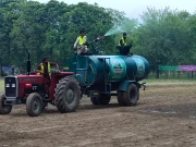 پاکستان میں پہلی مرتبہ سرکاری سطح پر ہائیڈروسیڈنگ کی جدید تیکنک کا تجربہ