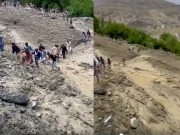 گلگت بلتستان کے ضلع غذر میں سیلاب متاثرین کیلئے پاک فوج کا ریسکیو آپریشن جاری