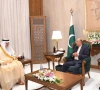صدر سے سعودی سفیر کی الوداعی ملاقات، دو طرفہ تعلقات کے فروغ کیلئے کردار کی تعریف