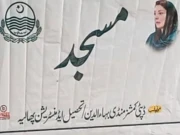 وزیراعلیٰ پنجاب نے مسجد میں اپنی تصویر لگانےکا نوٹس لے لیا