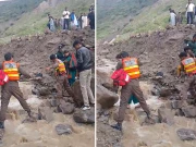 کلاؤڈ برسٹ سے جھیل سیف الملوک روڈ بند، 500 سے زائد سیاحوں کو ریسکیو کرلیا گیا