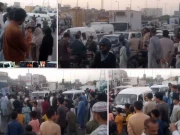 کراچی؛ بجلی، پانی کی طویل بندش پر شہریوں کا احتجاج، ٹریفک کا نظام درہم برہم