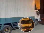 کراچی؛ تین ہٹی مزار کے قریب منی ٹرک نے موٹر سائیکل کو روند ڈالا