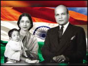 بھارتی جھنڈا تیار کرنے والا مسلمان جوڑا