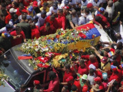 وینزویلا  ہیوگو شاویز کی آخری رسومات ادا کر دی گئیں 