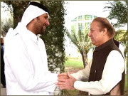 جاتی امرا میں نواز شریف سے قطری شہزادے سے ملاقات