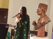  سارہ پیٹرکا لندن میں بانی پاکستان کوخراج تحسین