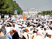 اسلام آباد وفاق المدارس کاعلما کی ٹارگٹ کلنگ کیخلاف مظاہرہ