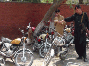 بنوں میں ایک ماہ کے لئے موٹرسائیکل چلانے پر پابندی