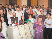 پنجاب اور سندھ کے ارکان اسمبلی کی بھوک ہڑتال اصغر خان کیس کے فیصلے پر عمل کا مطالبہ 