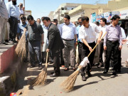بلدیہ وسطی میں صفائی مہم کا آغاز کردیا ہےڈاکٹر سیف الرحمن 