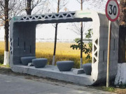 اب حاضر ہے تھری ڈی پرنٹر سے تیار کردہ بس اسٹاپ