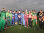 انڈر19 کرکٹ ورلڈ کپ ٹرافی کی رونمائی