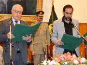 عبدالقدوس بزنجو نے نئے وزیراعلیٰ بلوچستان کا حلف اٹھالیا