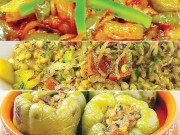 چنے کی دال اورچٹ پٹی شملہ مرچ سبزی