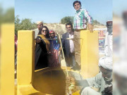 صنم ماروی نے تھر میں پانی اوربجلی کی فراہمی کیلیے کام شروع کردیا