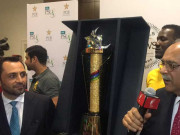 پی ایس ایل تھری ٹرافی کی دبئی میں رونمائی