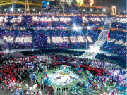 پیونگ چانگ ونٹر گیمز کا دلکش تقریب میں اختتام