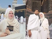 اریج فاطمہ نے کینسر سے صحتیابی کے بعد عمرہ ادا کرلیا