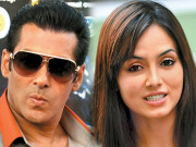 سلمان کے ثنا خان کے ساتھ فلم ’’مینٹل‘‘ کے لیے سین عکسبند 