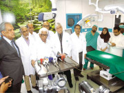 ایس آئی یو ٹی میں بشیر داؤد آپریشن اینڈ ٹرانسپلانٹ سینٹر کا افتتاح