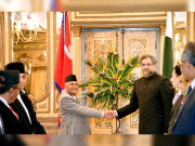 شاہد خاقان کی نیپالی ہم منصب سے ملاقات تعاون بڑھانے پراتفاق