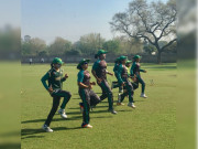 آئی سی سی ویمنز چیمپئن شپ قومی ویمن کرکٹرز کا تربیتی کیمپ جاری