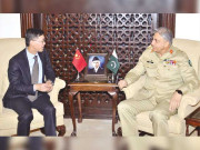آرمی چیف سے چینی سفیر کی ملاقات علاقائی سلامتی پر تبادلہ خیال