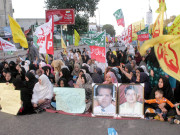 آل پاکستان شیعہ ایکشن کمیٹی کے تحت نمائش پر دھرنا 