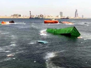 کراچی پورٹ پر مال بردار جہازوں میں تصادم