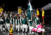 روشنیوں کے جھرمٹ میں کامن ویلتھ گیمز کا آغاز ہو گیا