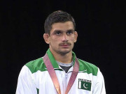 کامن ویلتھ گیمز ریسلر بلال بٹ نے پاکستان کو تیسرا برانز میڈل دلا دیا