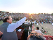 آج کراچی سے پشاور تک کوئی محفوظ نہیں 11 مئی کو روٹی گیس بجلی چھیننے والوں کا احتساب ہوگا نواز شریف 