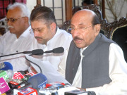 راجا پرویز کی نااہلی پارٹی کیخلاف سازش ہےقائم علی شاہ 