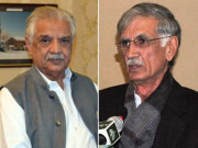 گورنر خیبرپختونخوا نے وزیراعلیٰ پرویز خٹک کو مشکل سے بچالیا