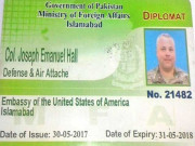 امریکی سفارتکار کی امریکا جانے کی کوشش ناکام