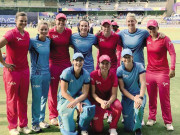 نمائشی ٹی  20 میچ ممبئی میں خواتین کرکٹرز نے رنگ جمادیا