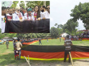 بنگلادیشی کسان نے جرمنی کا طویل جھنڈا بنانے کے لیے زمینیں بیچ دیں