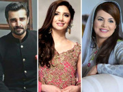 ریحام خان اور حمزہ عباسی کے جھگڑے میں ماہرہ خان بھی کود پڑیں