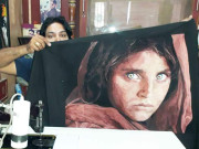 سلائی مشین سے کاڑھے گئے مصوری کے خوبصورت فن پارے