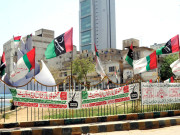 سیاسی گہما گہمی میں کمی انتخابی مہم کے پوسٹرز اور اسٹیکرز کی تیاری کا کام متاثر 